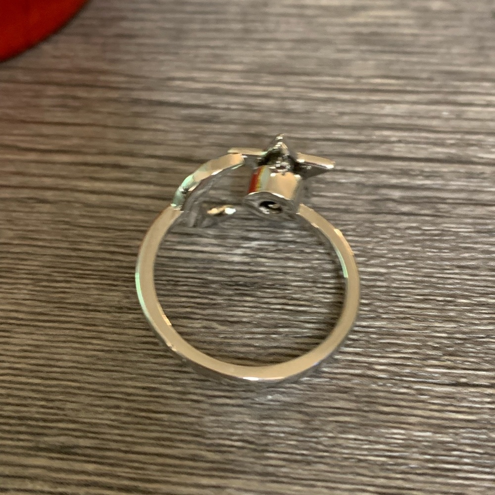 Moon and star spinning ring - Picture 5 of 5